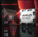 AMD Ryzen 9 9900X CPU Processor  - Ryzen 9 9000 Series Granite Ridge (Zen 5) 12-Core 4.4 GHz - Socket AM5 120W Supports PCIe 5.0 - Unlocked for Overclocking - Radeon Graphics Processor | BOXED 100-100000662WOF | 1 YEAR WARRANTY