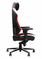 APEX SEAT "Ignition XL" Gaming Chair With 160KG Capacity, PU+Velvet+Suede Upholstery, Recline 90–141°, 4D Armrests, Magnetic Headrest, Class-4 Gas Lift, Frog Mechanism, Iron Base , ≤160KG Capacity| RACING BLACK RED WHITE - Image 25