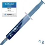 ARCTIC MX-4 4 grams - Premium Performance Thermal Paste for All Processors (CPU, GPU - PC), Very high Thermal Conductivity, Long Durability, Safe Application