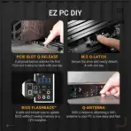ASUS TUF GAMING X870-PLUS WIFI AMD AM5 X870 ATX motherboard, 16+2+1, 80A SPS power stages, DDR5, PCIe 5.0 Ready, four M.2 slots, Wi-Fi 7, 2.5Gb LAN, HDMI, USB4 40Gbps, SATA 6 Gbps, USB 20Gbps Type-C - Image 10