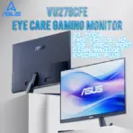 ASUS Eye Care Gaming Monitor – 27" FHD IPS Display With 100Hz Refresh Rate, 1ms Response Time, USB-C With 15W Power Delivery, Adaptive-Sync, And DisplayWidget Center | VU279CFE-B