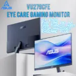 ASUS Eye Care Gaming Monitor – 27" FHD IPS Display With 100Hz Refresh Rate, 1ms Response Time, USB-C With 15W Power Delivery, Adaptive-Sync, And DisplayWidget Center | VU279CFE-B