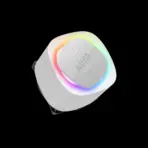 Gamdias Aura GL-120 V2 | Liquid CPU Cooler | RGB Stream Lighting | Hydraulic Bearing PWM Fan |  COMPATIBLE INTEL & RYZRN | Pump up to 2700 RPM - WHITE - Image 8