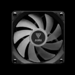 GAMDIAS AURA GL240 LITE ARGB AIO Liquid CPU Cooler With 240mm Radiator, Copper Base, PWM Hydraulic Fans, Motherboard Sync, LGA 1851 & AM5 Support, Easy Universal Mounting | BLACK  - Image 13