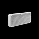 GAMDIAS AURA GL240 V2 Liquid CPU Cooler, ARGB 240 Radiator, 2 x 120mm PWM Fans, Mirror Style Pump for Intel/AMD Ryzen - WHITE - Image 8
