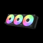 GAMDIAS AURA GL360 V2 360mm CPU Liquid Cooler with 120 mm PWM Fans x3  , ARGB AIO Liquid Cooling System, Hidden Cable & Rotatable Mirror Style Pump, Intel LGA 1700/1200 & AMD AM5/AM4 | BLACK AURA-GL360-V2-B - Image 16