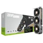 ZOTAC GAMING GeForce RTX™ 5070 Ti SOLID SFF OC 16GB GDDR7 Graphics Card With DLSS 4, PCIe 5.0, 2482 MHz Boost Clock , 8960  CUDA Cores, And IceStorm 2.0 Cooling | ZT-B50710J3-10P
