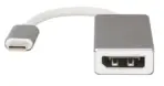 USB C to DisplayPort Adapter - 8K/5K/4K USB Type C to DP 1.4 Alt Mode Video Converter - HBR3/DSC/HDR - 8K 60Hz Thunderbolt 3 Compatible