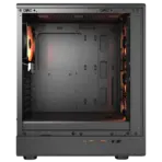 Airface Pure Pro Compact Mid-Tower Case With ATX Support, 4x Pre-Installed ARGB PWM Fans, USB-C 3.2 Gen 2, 320mm GPU Clearance, & Up To 240mm Radiator Support | BLACK  - Image 18