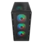 Cougar Airface Pure RGB Compact ATX Mid-Tower Case With 4 Preinstalled RGB Fans, Up to 240mm Radiator Support, 320mm GPU Clearance, SSD/HDD Support, Sleek Perforated Panel | BLACK  - Image 15