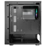 Cougar Airface Pure RGB Compact ATX Mid-Tower Case With 4 Preinstalled RGB Fans, Up to 240mm Radiator Support, 320mm GPU Clearance, SSD/HDD Support, Sleek Perforated Panel | BLACK  - Image 20
