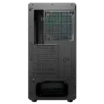 Cougar Airface Pure RGB Compact ATX Mid-Tower Case With 4 Preinstalled RGB Fans, Up to 240mm Radiator Support, 320mm GPU Clearance, SSD/HDD Support, Sleek Perforated Panel | BLACK  - Image 21