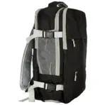EZ W032 15.6" Waterproof Travel Backpack with USB Port – Hand Luggage Bag with Shoe Compartment & 4 Organized Pockets | Black - Image 2