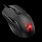 GX Ammox X1-600 RGB Gaming Mouse - 7-Color RGB LED with Breathing Effects | Adjustable DPI 400, 800, 1200, 2400, and 3200 - Compatible with Windows  & macOS | Black - Image 2