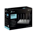 TP-Link BE6500 Archer-BE400 Dual-Band Wi-Fi 7 Router With 6.5Gbps Speeds, 5GHz/2.4GHz Bands, 2×2.5G Ports, 6 External Antennas, EasyMesh, Multi-Link Operation, HomeShield Security - Image 5