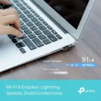 TP-Link Archer TX1U Nano AX300 Wi-Fi 6 USB Adapter – 287Mbps Lightning-Speed, MU-MIMO & OFDMA, AP Mode, Nano-Sized Portable Design, Windows & Linux Compatible - Image 6