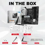 MSI B760M Gaming Plus WiFi DDR4 Motherboard – Intel 14th/13th/12th Gen Support, Wi-Fi 6E, 2.5G LAN, PCIe 4.0, Dual M.2, DDR4 5333+ MHz, Audio Boost, mATX, Core Boost Power Design  | 1 YEAR WARRANTY - Image 8