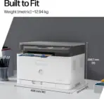 HP Color Laser MFP 178nw All-In-One Wireless Laser Printer With 18/4 PPM Speed, 600x600 DPI Quality, Wi-Fi Direct, Ethernet, Mobile Printing, 128MB Memory, Flatbed Scanner | (4ZB96A)  - Image 7
