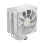 GAMDIAS BOREAS E2-410 WH CPU Air Cooler With 4 Copper Heatpipes, 120mm PWM Fan, 80.83 CFM, White Finish, DRAM Clearance, LGA 1851 & AM5 Support, 158mm Height | WHITE - Image 17