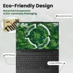 LENOVO ThinkPad E16 Gen 3 : Intel® Core Ultra 7 255H with AI Boos | 32GB DDR5 RAM , 1TB NVMe® | 16 Inch WUXGA IPS Display |Intel® Arc 140T GPU | DOS | Carbon Black  - Image 6