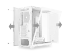 XIGMATEK Blast Arctic E-ATX Mid Tower Case With 4 ARGB Fans, Tempered Glass, 360mm Radiator Support, 410mm GPU Clearance, Steel Chassis, USB 3.0 I/O - Image 2