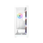 XIGMATEK Blast Arctic E-ATX Mid Tower Case With 4 ARGB Fans, Tempered Glass, 360mm Radiator Support, 410mm GPU Clearance, Steel Chassis, USB 3.0 I/O - Image 7