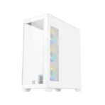 XIGMATEK Blast Arctic E-ATX Mid Tower Case With 4 ARGB Fans, Tempered Glass, 360mm Radiator Support, 410mm GPU Clearance, Steel Chassis, USB 3.0 I/O - Image 8