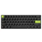 RK ROYAL KLUDGE RK C61 61 Keys Mint Switch Black Green RGB Wired 60% Magnetic Switch Gaming Keyboard, 8000Hz Polling, Hot-Swappable, Web Driver Customization - Image 2