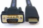 HDMI to VGA Adapter, Driverless 6 Foot (1.8 Meter) Converter Cable Supporting Up to 1920 x 1080 (60Hz) HDMI Male To VGA Male 15PIN Video Cable | Black - Image 5