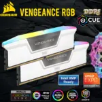 CORSAIR VENGEANCE RGB DDR5 RAM 64GB Kit (2x 32GB) 6000MHz CL40 1.35V (PC5 48000) 288-Pin AMD EXPO / Intel XMP 3.0 Compatible Computer Memory | WHITE CMH64GX5M2N6000Z40W
