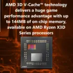 AMD Ryzen 7 9800X3D - Ryzen 7 9000 Series Granite Ridge Zen 5 8-Core 5.2 GHz - Socket AM5 120W 16-Threads - TSMC 4nm FinFET 64-Bit - AMD Radeon Graphics Desktop Processor | TRAY - 1 YEAR WARRANTY  - Image 8