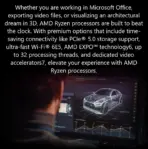 AMD Ryzen 7 9800X3D - Ryzen 7 9000 Series Granite Ridge Zen 5 8-Core 5.2 GHz - Socket AM5 120W 16-Threads - TSMC 4nm FinFET 64-Bit - AMD Radeon Graphics Desktop Processor | TRAY - 1 YEAR WARRANTY  - Image 5