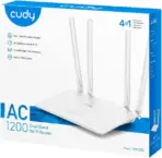 CUDY WR1200 AC1200 4-Stream Dual-Band WiFi Router Extender Wireless Access Point ;  867 Mbps + 300 Mbps Wi-Fi ;  5 Fast Ethernet Ports ; 4 High-Gain Antennas ; 40 Connected Devices ; Covers 100m² ;  Router/AP/RE/WISP/Client Modes ;  Cudy App | NO WARRANTY - Image 10