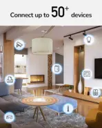 CUDY WR1200 AC1200 4-Stream Dual-Band WiFi Router Extender Wireless Access Point ;  867 Mbps + 300 Mbps Wi-Fi ;  5 Fast Ethernet Ports ; 4 High-Gain Antennas ; 40 Connected Devices ; Covers 100m² ;  Router/AP/RE/WISP/Client Modes ;  Cudy App | NO WARRANTY - Image 6