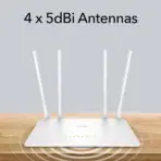 CUDY WR1200 AC1200 4-Stream Dual-Band WiFi Router Extender Wireless Access Point ;  867 Mbps + 300 Mbps Wi-Fi ;  5 Fast Ethernet Ports ; 4 High-Gain Antennas ; 40 Connected Devices ; Covers 100m² ;  Router/AP/RE/WISP/Client Modes ;  Cudy App | NO WARRANTY - Image 3