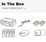 Canon Pixma G3410 3in1 INK WIFI Printer - Print, Copy, Scan, Cloud Link -  Up to 48001 x 1200 dpi Resolution - Black and Colour Printing - Refillable Ink Tank | BLACK - Image 4