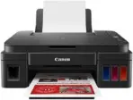 Canon Pixma G3410 3in1 INK WIFI Printer - Print, Copy, Scan, Cloud Link -  Up to 48001 x 1200 dpi Resolution - Black and Colour Printing - Refillable Ink Tank | BLACK - Image 5
