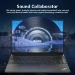 LENOVO ThinkPad E16 Gen 3 : Intel® Core Ultra 7 255H with AI Boos | 32GB DDR5 RAM , 1TB NVMe® | 16 Inch WUXGA IPS Display |Intel® Arc 140T GPU | DOS | Carbon Black  - Image 4