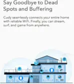 Cudy M1300 1 Pack AC1200 Gigabit Whole Mesh WiFi System, Dual Band WLAN Extender, High Gain Antennas, VPN, Cloudflare | NO WARRANTY - Image 3
