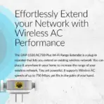 D-Link DAP-1530 Dual Band AC750 Plus Wi-Fi Range Extender ; Mesh Network & Smart Roaming ; WPA3™ 128-bit Encryption Wireless Security ; Signal Strength LED Indicator  - Image 5
