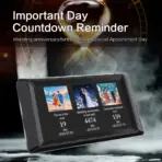 Mini 5-inch LCD Secondary Smart Display Real-time System Monitor for Gaming PCs and Set-ups , USB-C Interface , Real-Time News, YouTube Sync, Music Rhythm, 1000+ Themes, Smart Reminders, E-Album, And Multi-Screen Linkage | BLACK ~ MIRABOX-D5  - Image 8