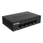 D-Link DGS-105GL 5-Port Gigabit Desktop Switch | Metal Casing | QoS | Plug-and-Play | Fanless Silent Operation | Energy Efficient - Image 2