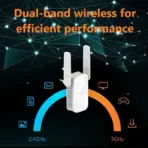 D-Link DAP-1610 AC1200 Mesh Wi-Fi Range Extender- Cover up to 1550 sq. ft. and 30 Devices - Dual Band, Mesh, Booster, Repeater, Access Point, Extend Wi-Fi in Your Home, Ethernet Port - Image 3