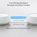 TP-Link Deco BE22 BE3600 Dual-Band Whole Home Mesh Wi-Fi 7 System With MLO, 2882 Mbps 5GHz + 688 Mbps 2.4GHz, Gigabit Ports, HomeShield Security | 1 PACK - Image 4
