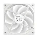 DeepCool FD14 WH 140mm 3x FROST WHITE Fans ; 25.2 dB(A) Noiseless ; High Performance 4-Pin PWM Fan Outfitted With 8-Pin Connection In Frame To Daisy Chain ; Corner Rubber Pads | Pack of 3 Fans  - Image 15