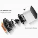 DeepCool LD360 WH ARGB AIO WHITE LIQUID COOLER : Large Display with ARGB Halos for CPU Status ,  3x ARGB PWM Fans , 5th Generation High-Performance Pump up to 3400 RPM , Pre-applied Thermal Paste | WHITE - Image 3