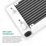 Deepcool LE720 WH 360mm ARGB CPU Liquid Cooler  All in One| Support : Intel LGA1700/1200/1151/1150/1155 & AMD AM5/AM4 - WHITE LE720-WHAMMN-G-1 - Image 5