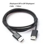 DisplayPort DP to DP DisplayPort Cable 3 meters , DP to DP Male to Male Cable Cord for PC , Laptop, TV & Gaming Monitor - 4K@30Hz Resolution Ready  - Black - Image 8