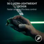 Razer DeathAdder V4 Pro Ultra-Lightweight 56g Wireless Esports Mouse With 45K DPI Focus Pro Sensor, 8K Hz HyperPolling, Optical Scroll Wheel, Gen-4 Switches, 150h Battery | BLACK - Image 2