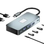 7 IN 1 ;  Type-C to ( HDMI 4K 30Hz + USB3.0 + PD100W fast charge )  Docking Station HUB ; UNIVERSALLY COMPATIBLE  - BYL-2312